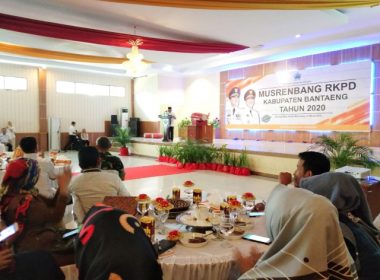 Wabup Bantaeng hadir pada Musrenbang RKPD tahun 2020 tingkat Kabupaten Bantaeng.