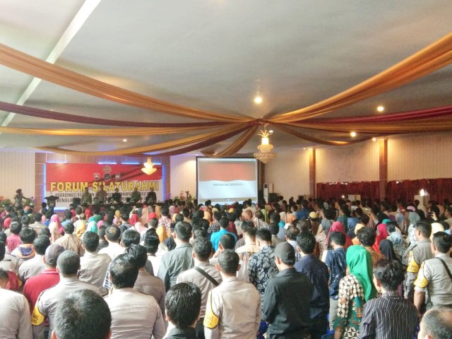 Polres menggelar Forum Silaturahmi bersama KPPS se-Kabupaten Bantang.