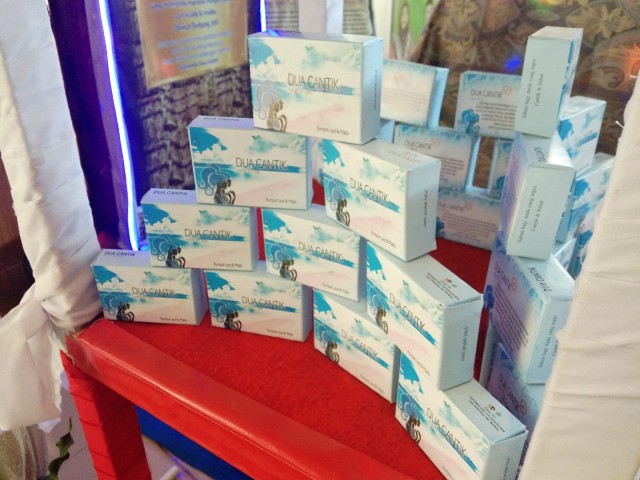 Produk sabun di Perpustakan EXPO Bantaeng.