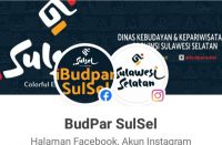 Akun FanPages BudPar SulSel.