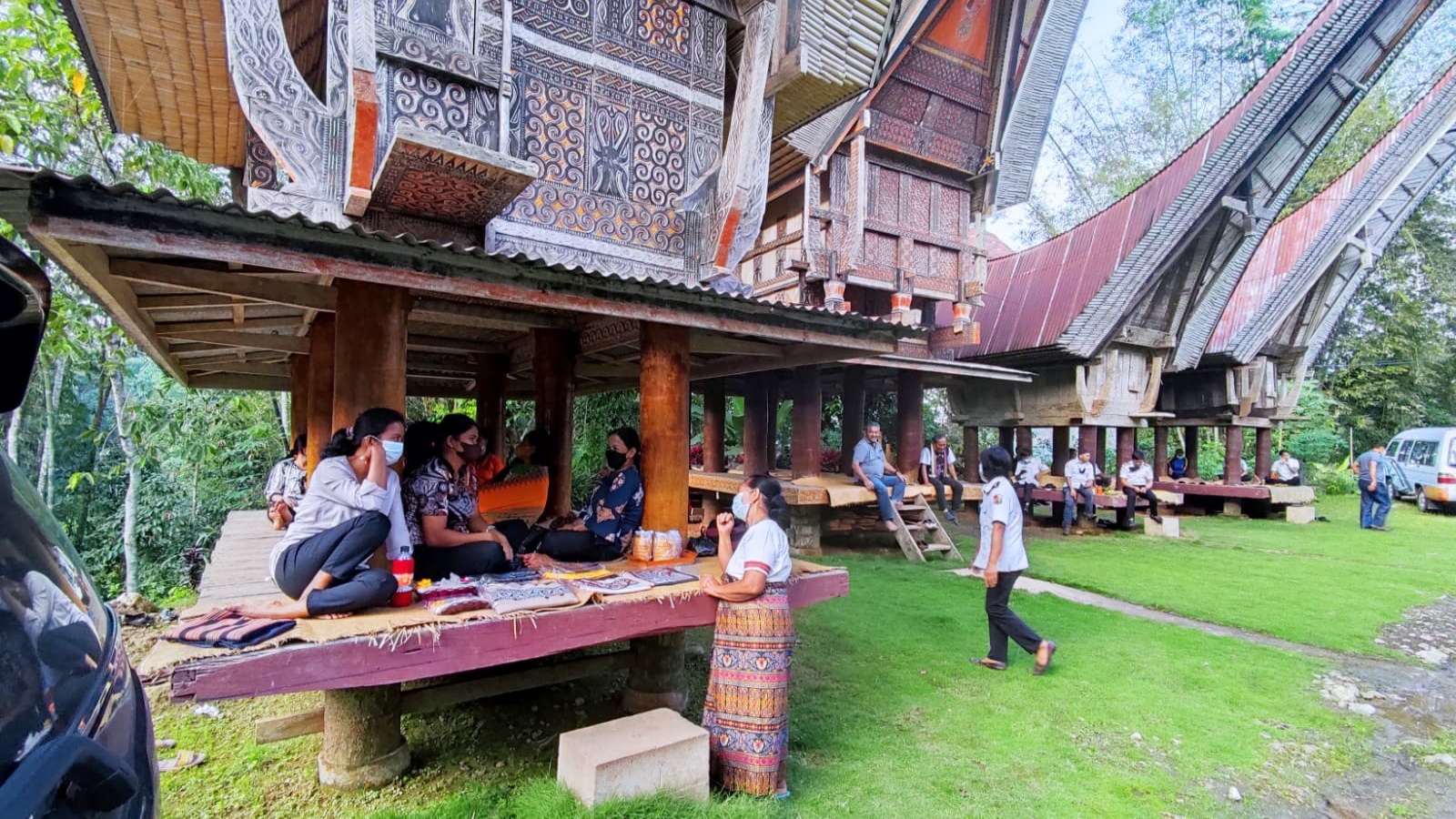 Kunjungan ke Desa Wisata Lembang Nonongan, Toraja Utara.