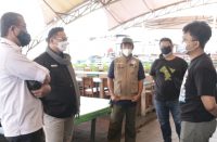 Kunjungan Ombudsman RI ke Pasar Ikan Moderen Muara Baru, Jakarta Utara.