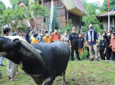 Penilaian Desa Wisata Kole Sawangan Sandiaga Salahuddin Uno.