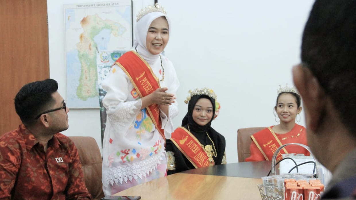 Silaturahmi Puteri Anak dan Remaja Indonesia Sulawesi Selatan 2022.